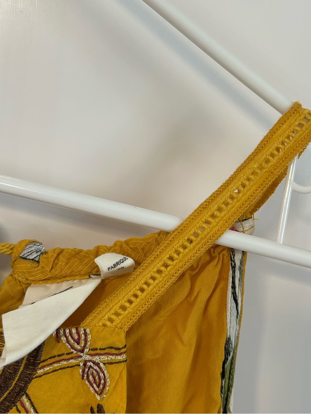 Anthropologie One September Paradiso Koi yellow Maxi dress - Picture 7 of 10